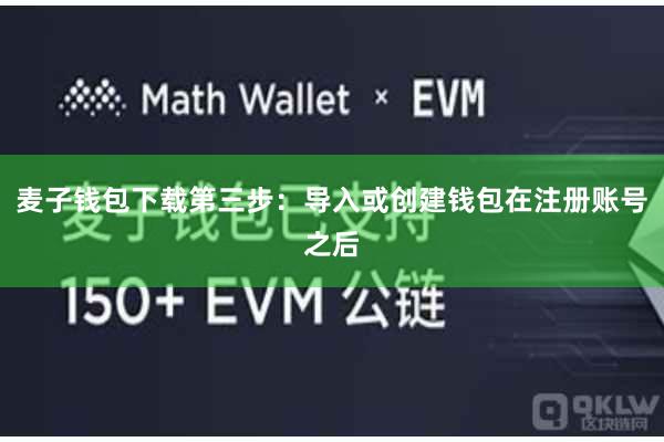 麦子钱包下载第三步:导入或创建钱包在注册账号之后