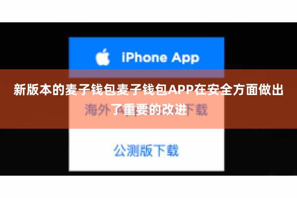 新版本的麦子钱包麦子钱包APP在安全方面做出了重要的改进