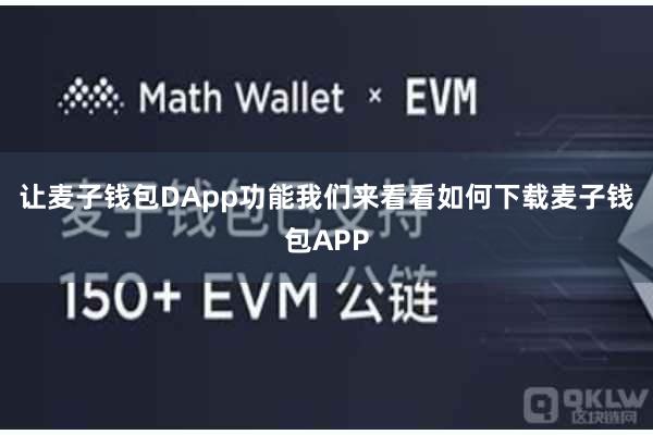 让麦子钱包DApp功能我们来看看如何下载麦子钱包APP
