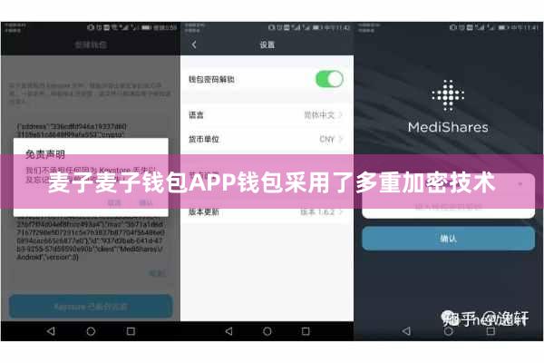 麦子麦子钱包APP钱包采用了多重加密技术