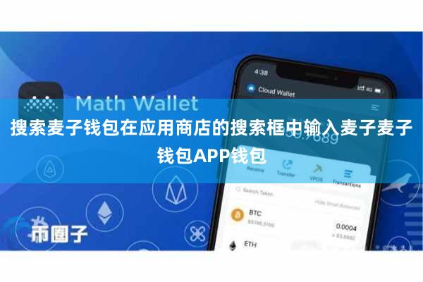 搜索麦子钱包在应用商店的搜索框中输入麦子麦子钱包APP钱包